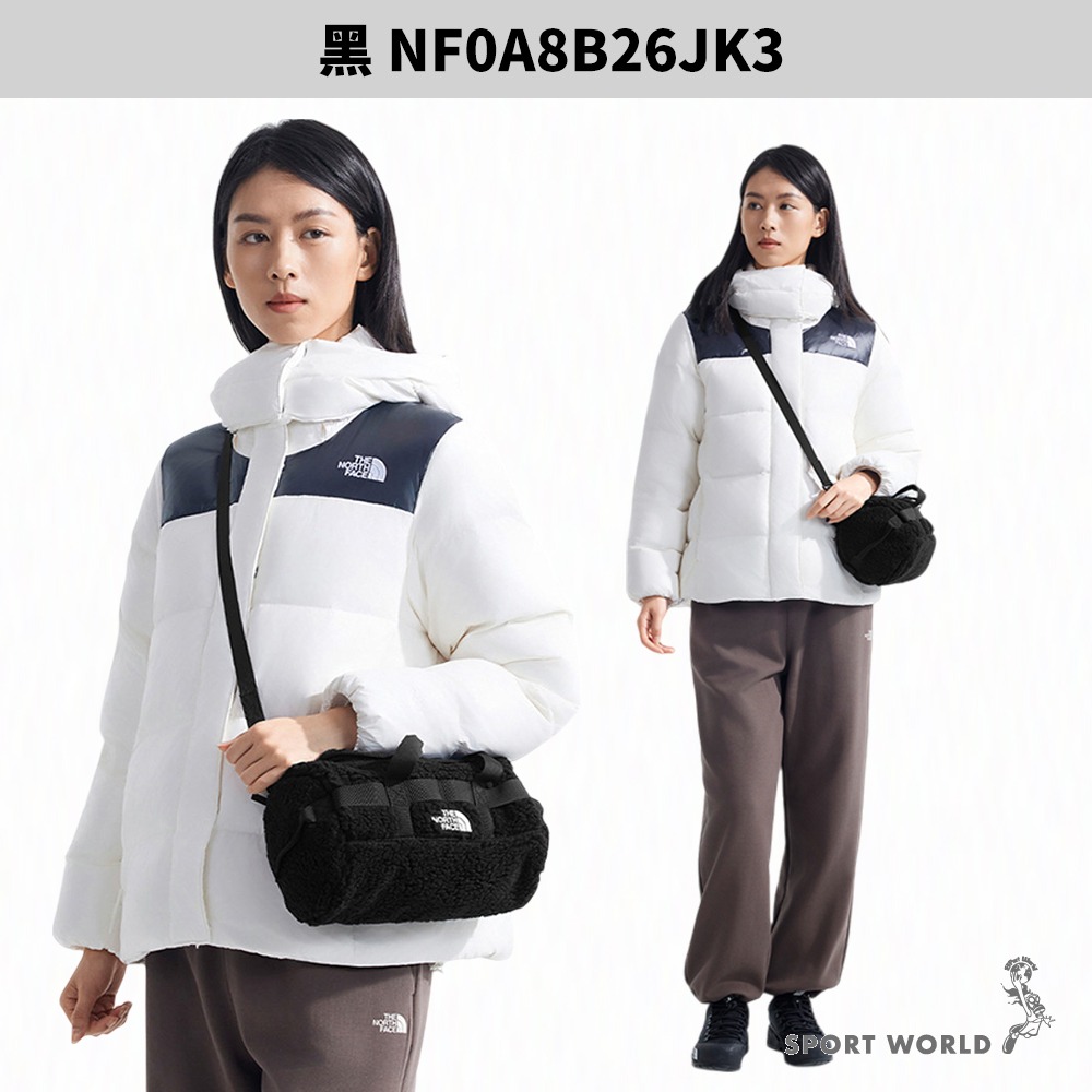 The North Face 北面 斜背包 側背 羊羔毛【運動世界】NF0A8B263X4/NF0A8B26JK3-細節圖5