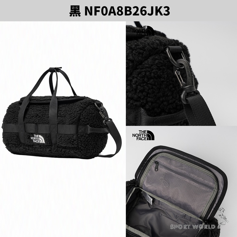 The North Face 北面 斜背包 側背 羊羔毛【運動世界】NF0A8B263X4/NF0A8B26JK3-細節圖6