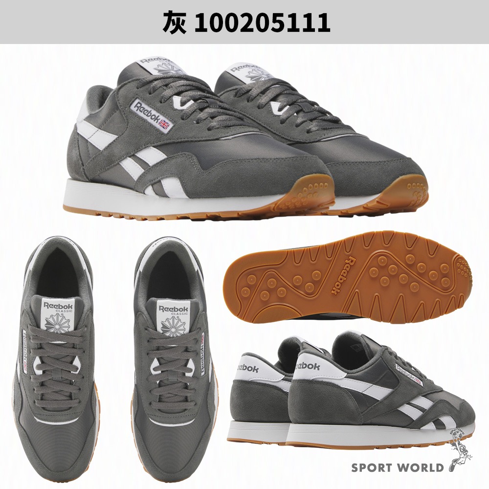 Reebok 休閒鞋 男鞋 Classic Nylon【運動世界】100205111/100205112-細節圖3