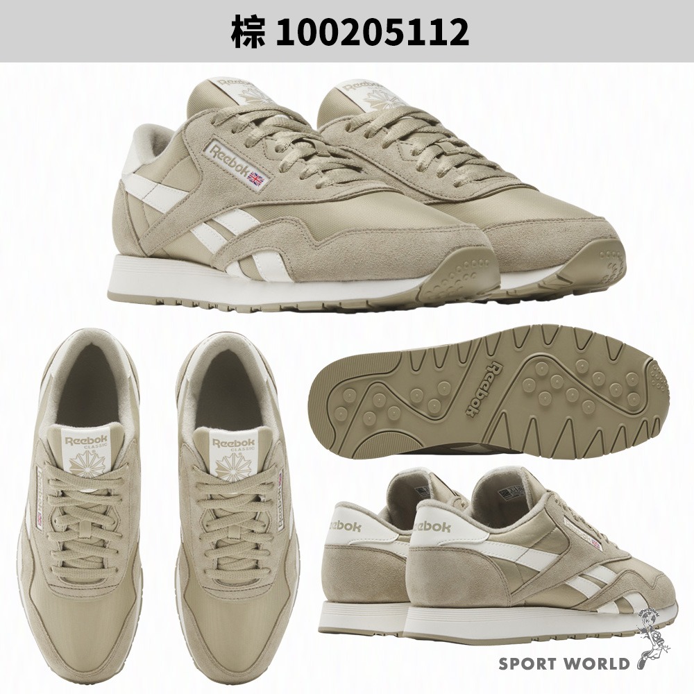 Reebok 休閒鞋 男鞋 Classic Nylon【運動世界】100205111/100205112-細節圖4