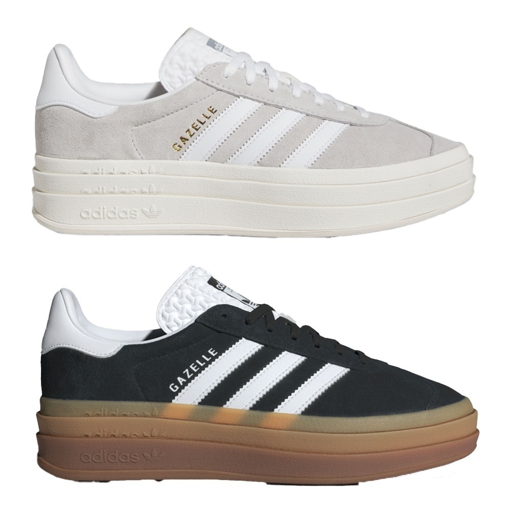 【領券再折】Adidas 休閒鞋 女鞋 厚底 GAZELLE BOLD【運動世界】HQ6893/IE0876-細節圖2