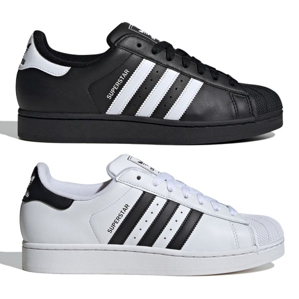 Adidas 休閒鞋 男鞋 女鞋 宋雨琦代言款 SUPERSTAR II 黑/白【運動世界】JI0079/IH8659-細節圖2