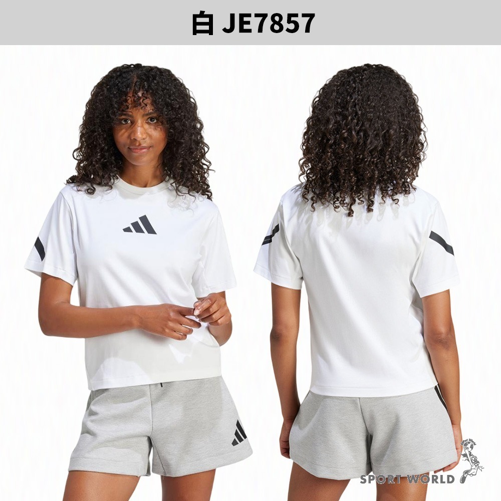 Adidas 短袖上衣 男裝 女裝 Z.N.E.【運動世界】JE7857/JE7541/-細節圖3