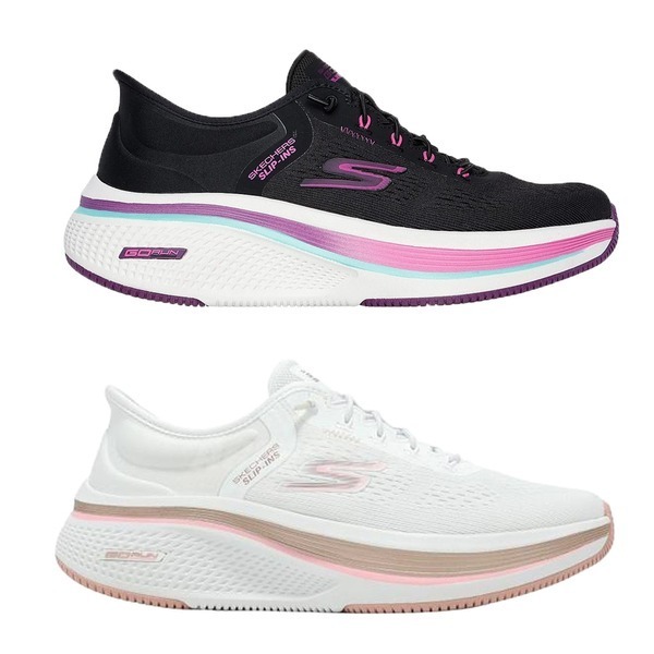 Skechers 慢跑鞋 女鞋 GO RUN ELEVATE 2.0【運動世界】129006BKPK/129006WPK-細節圖2