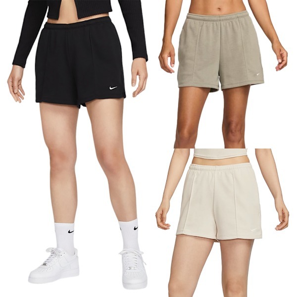 Nike 短褲 女裝 中腰 毛圈布【運動世界】HF6941-010/HF6941-320/HF6941-104-細節圖2