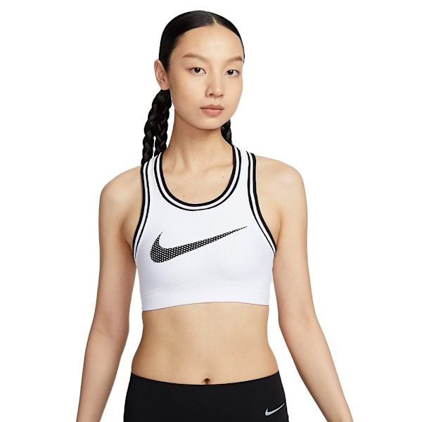 Nike 運動內衣 女裝 輕度支撐 可拆襯墊 白黑【運動世界】FV6276-100-規格圖3