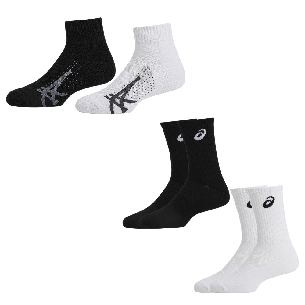 Asics 亞瑟士 襪子 台灣製 單入/兩入組 【運動世界】-細節圖2