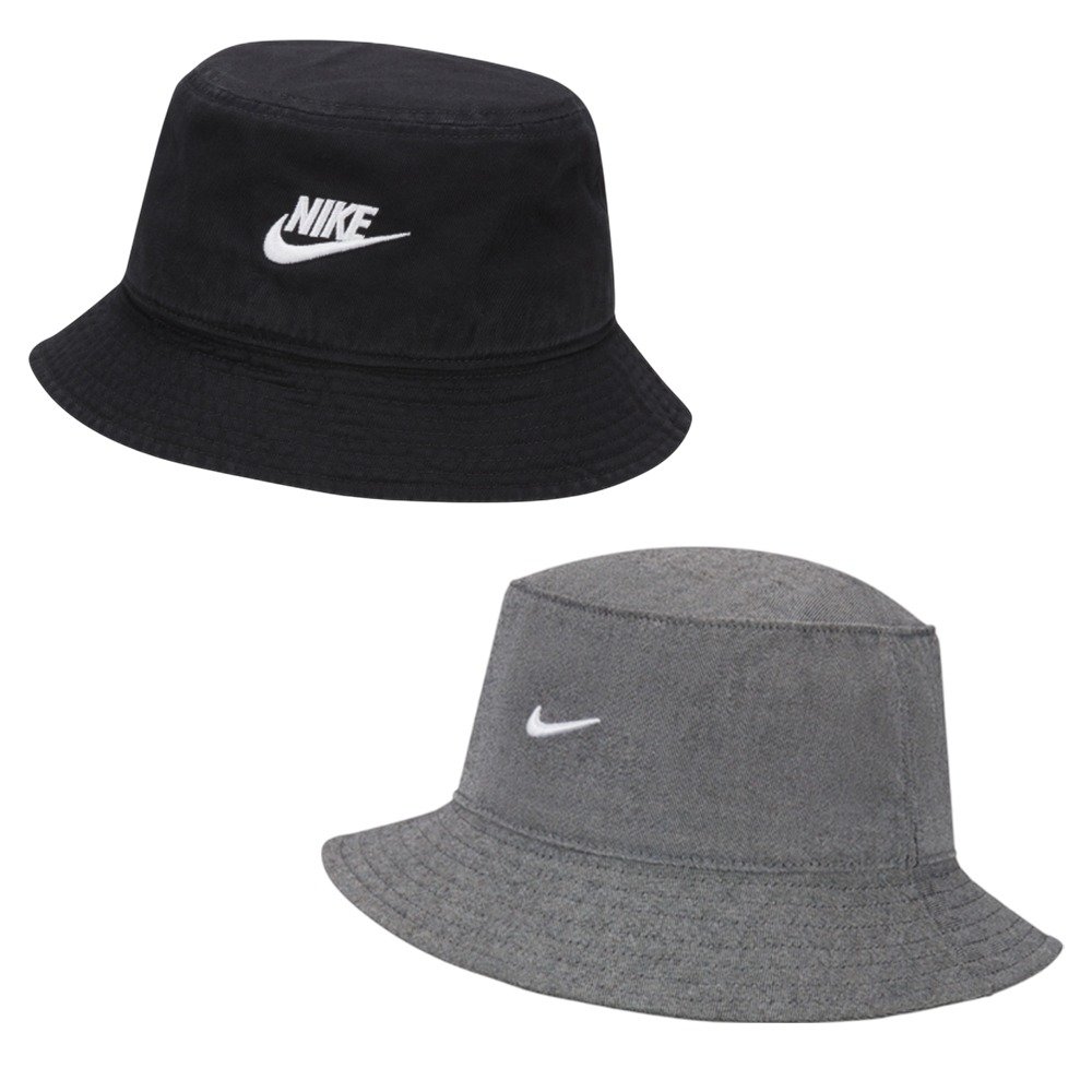 Nike 漁夫帽 經典款 遮陽 刺繡【運動世界】DC3967-010/DV5635-010-細節圖2