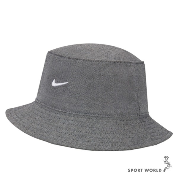 Nike 漁夫帽 經典款 遮陽 刺繡【運動世界】DC3967-010/DV5635-010-細節圖4