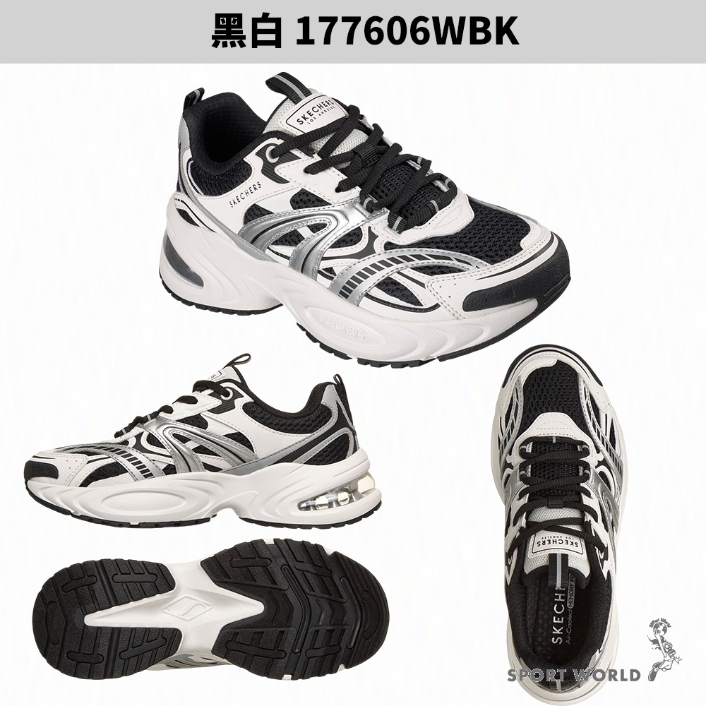 Skechers 休閒鞋 女鞋 舒華代言款 UNO RYZE【運動世界】177606WBK/177606PKMT-細節圖3