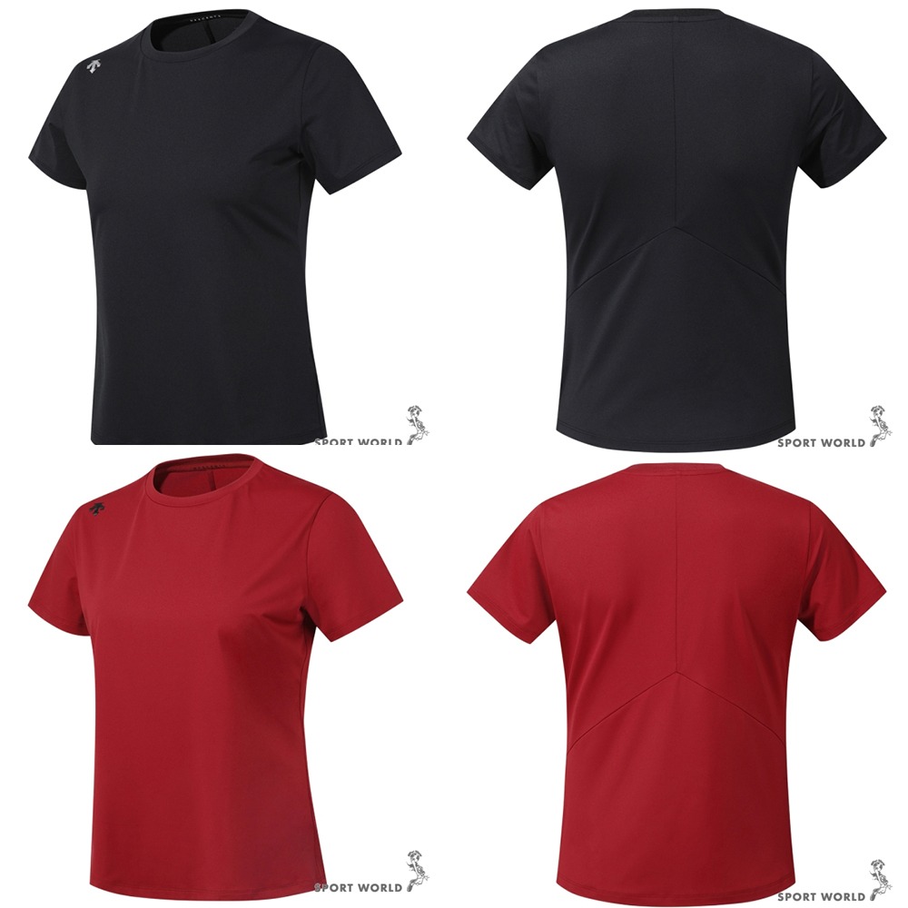 Descente 迪桑特 短袖上衣 女裝 排汗【運動世界】SQ322PTS71-細節圖4