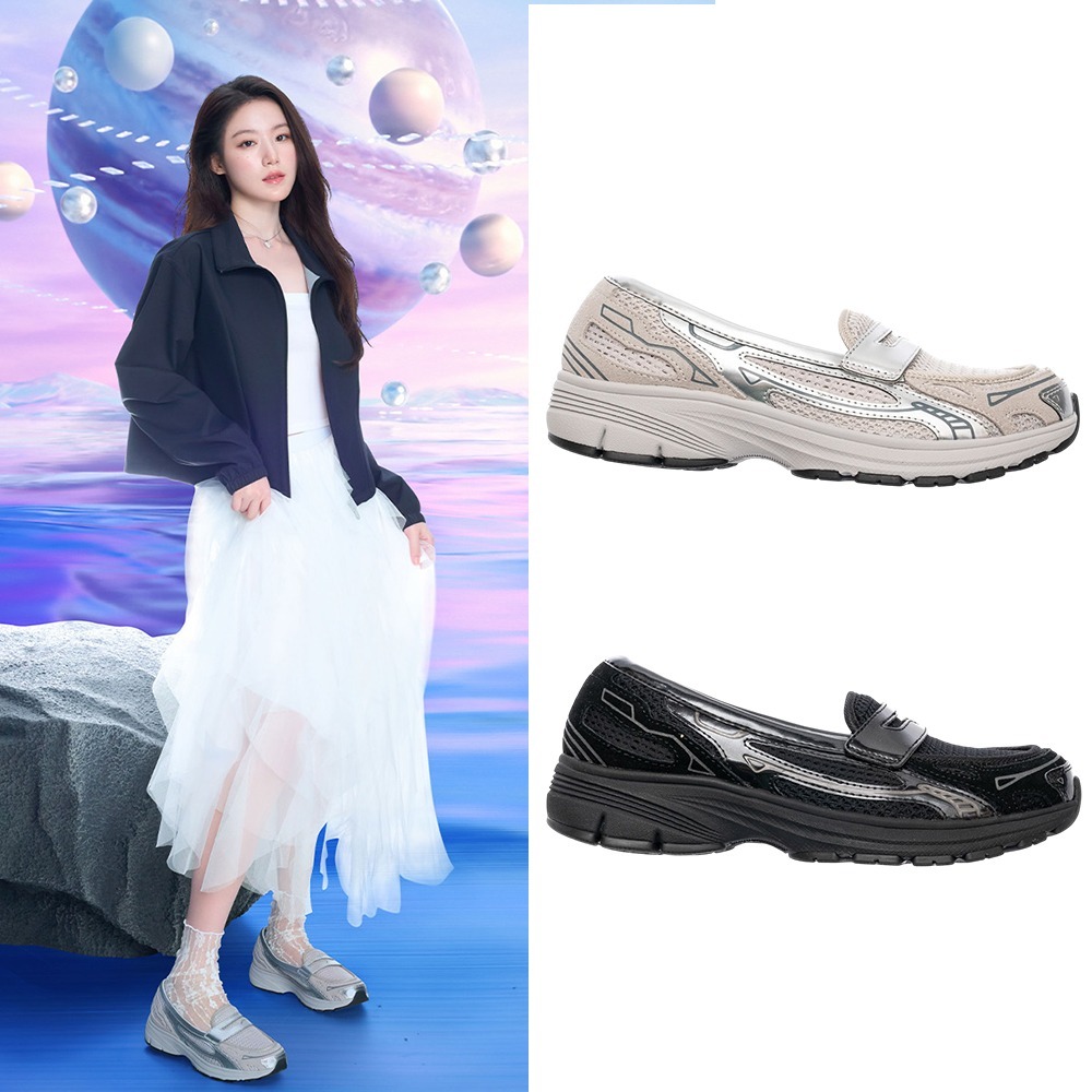 Skechers  休閒鞋 女鞋 舒華代言款 無鞋帶 VAR CITY【運動世界】159305SIL/159305BBK-細節圖2