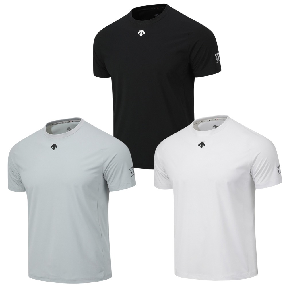 Descente 迪桑特 短袖上衣 男裝 排汗 涼感【運動世界】SQ321TTS82-細節圖2