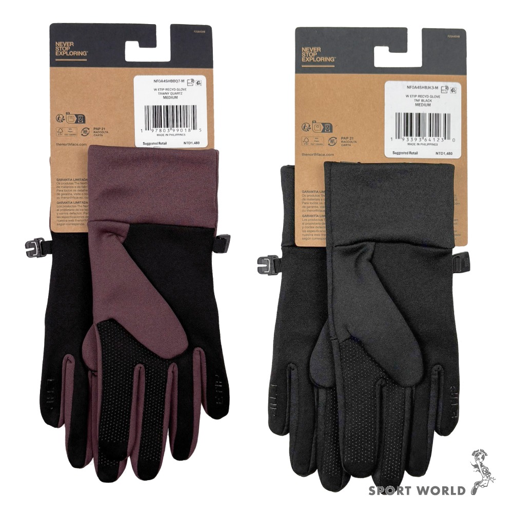 The North Face 北面 可觸控手套 女款【運動世界】4SHBBQ7/4SHBJK3-細節圖3