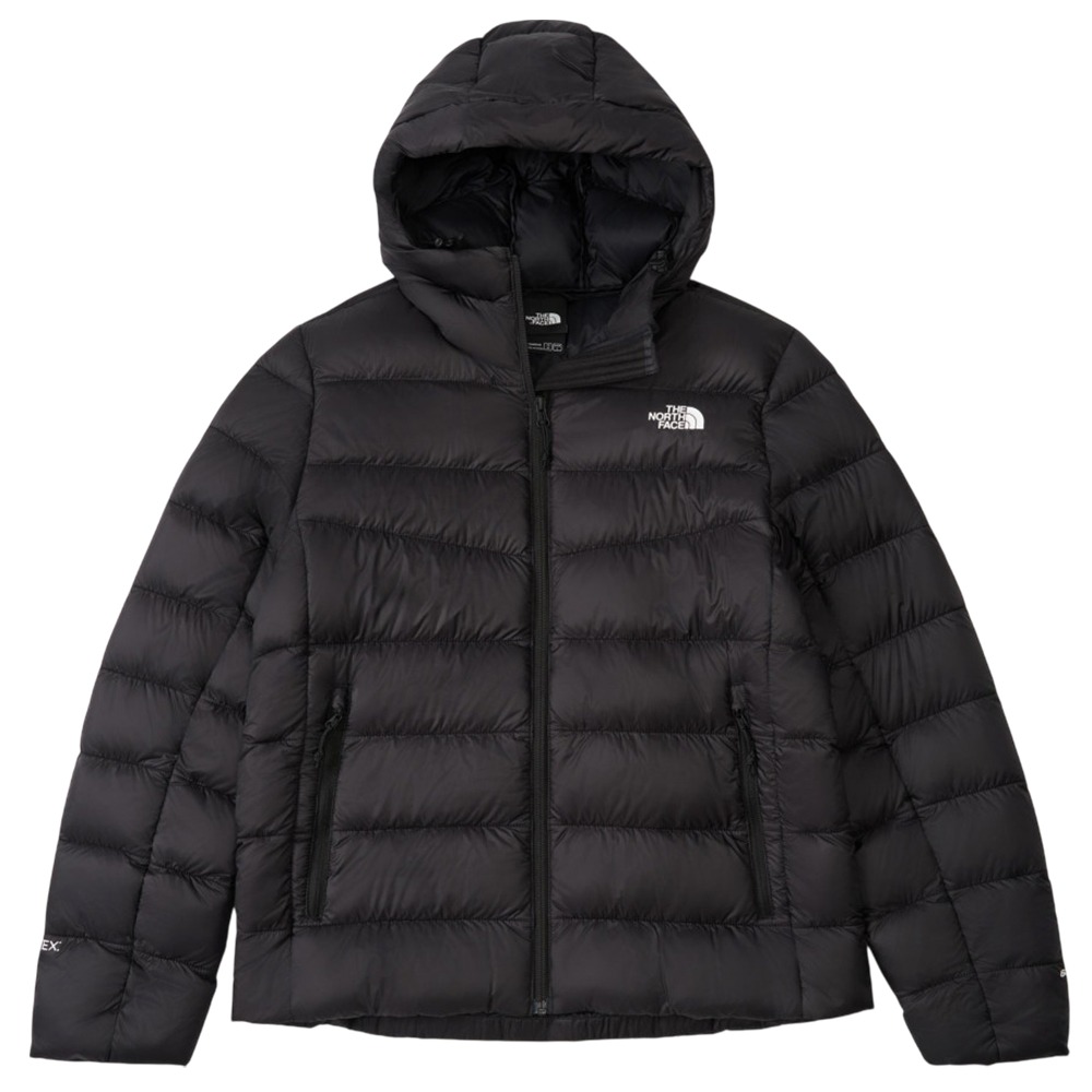 The North Face 北面 連帽羽絨外套 女裝 防潑水 黑【運動世界】NF0A8DX5JK3-細節圖2