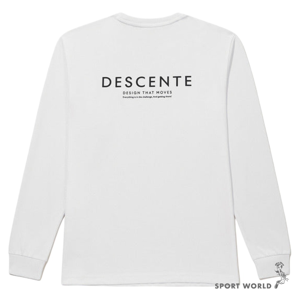 Descente 迪桑特 長袖上衣 男裝 寬鬆版型【運動世界】SQ323UTL71-細節圖10