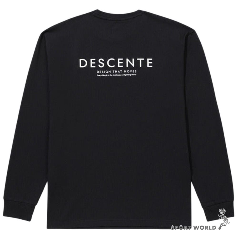 Descente 迪桑特 長袖上衣 男裝 寬鬆版型【運動世界】SQ323UTL71-細節圖4