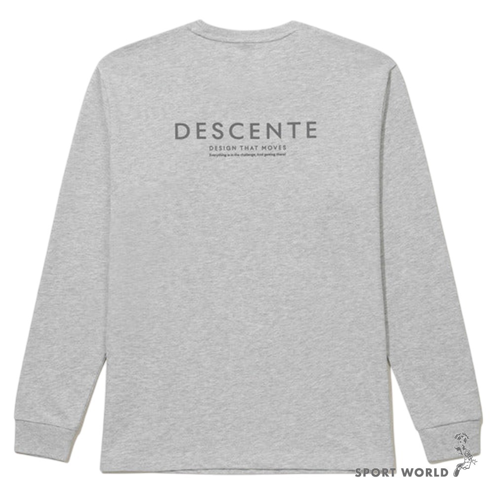 Descente 迪桑特 長袖上衣 男裝 寬鬆版型【運動世界】SQ323UTL71-細節圖7