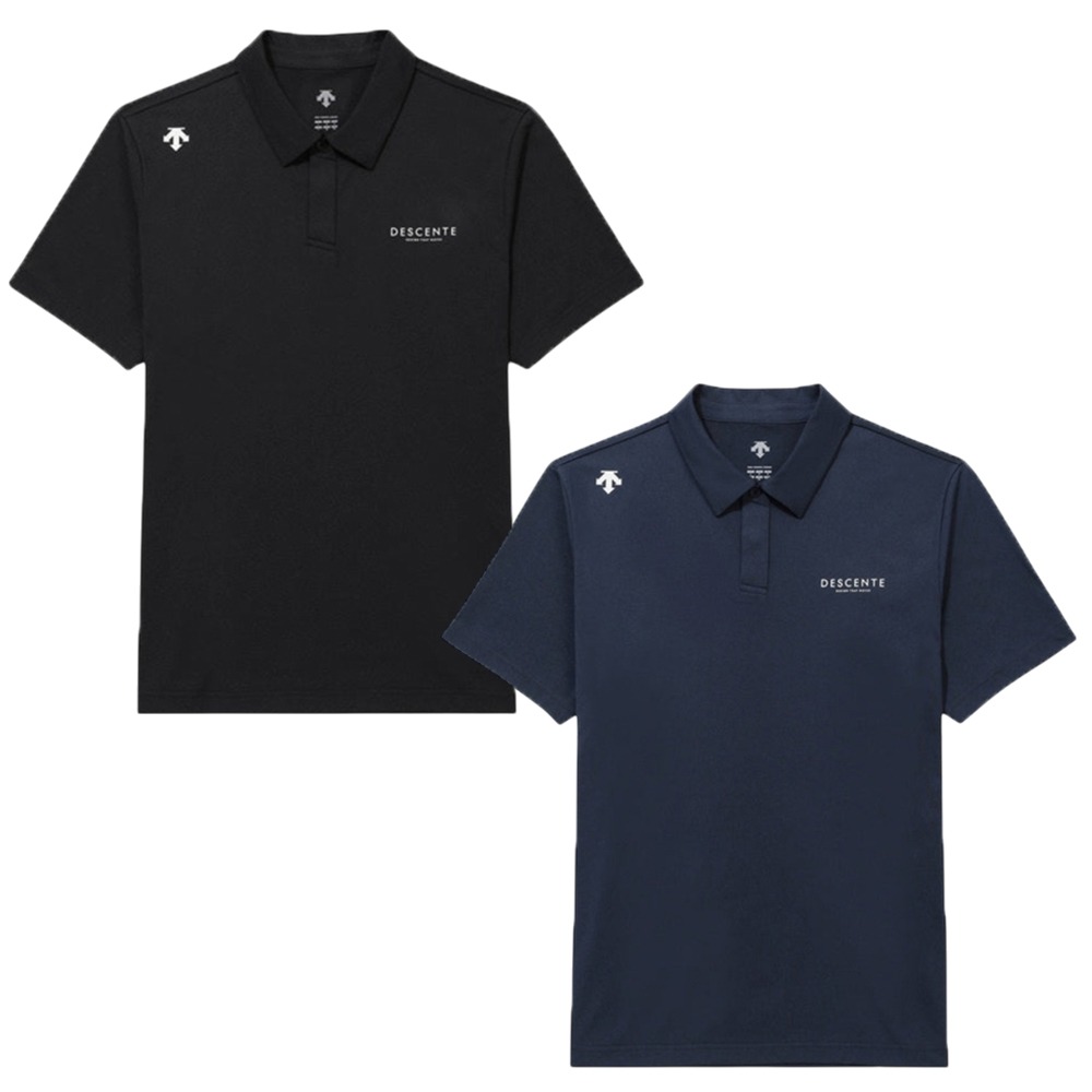 Descente 迪桑特 短袖上衣 男裝 Polo衫 防曬【運動世界】SQ323UPS72-細節圖2