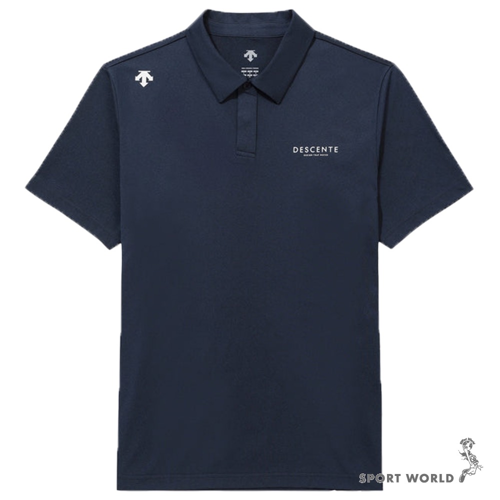 Descente 迪桑特 短袖上衣 男裝 Polo衫 防曬【運動世界】SQ323UPS72-細節圖7
