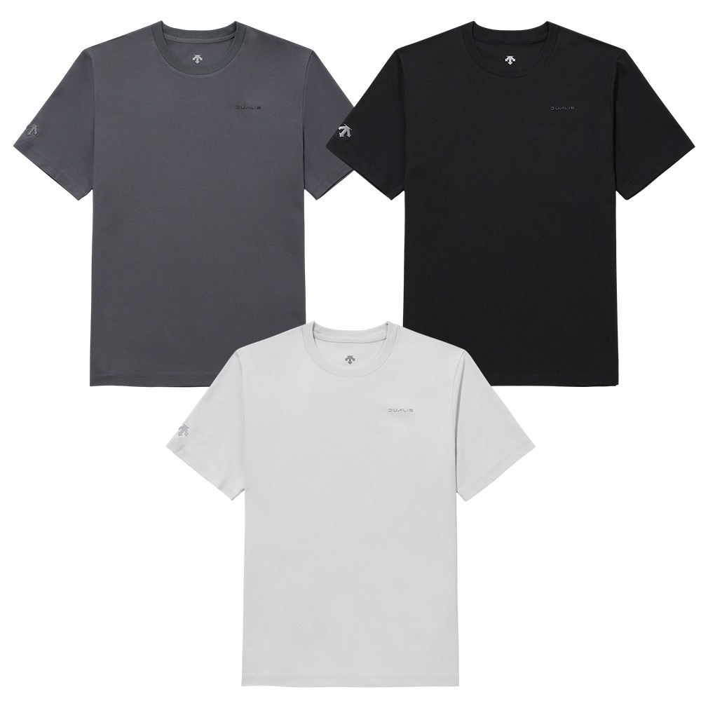 Descente 迪桑特 短袖上衣 男裝 光澤【運動世界】SQ323DTS72-細節圖2