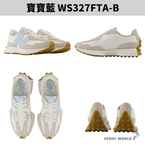 New Balance 327休閒鞋 女鞋【運動世界】WS327FTA-B/WS327FTB-B/WS327FTC-B-細節圖3