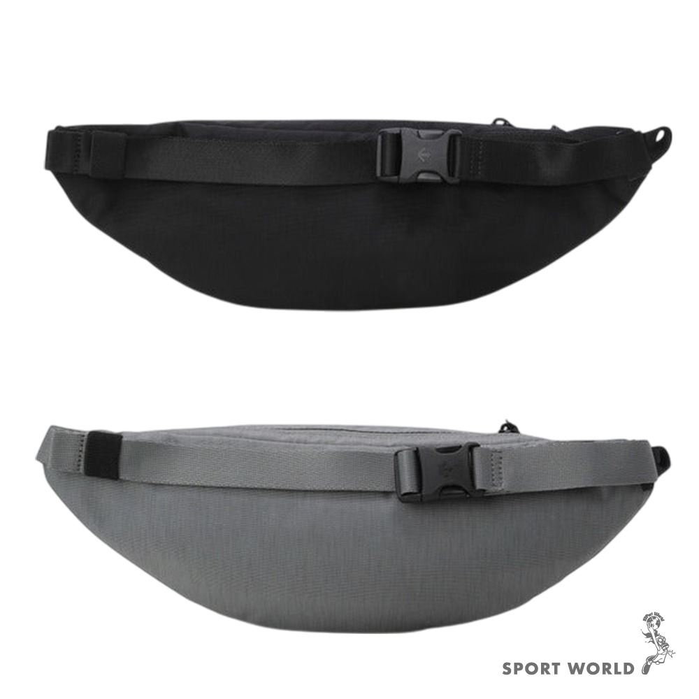 Descente 迪桑特 胸包 斜背包 防潑水 黑/灰【運動世界】SQ323UBG71-細節圖3