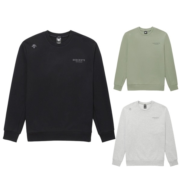 Descente 迪桑特 長袖上衣 男裝 女裝 大學T 棉質【運動世界】SQ323UHT8-細節圖2