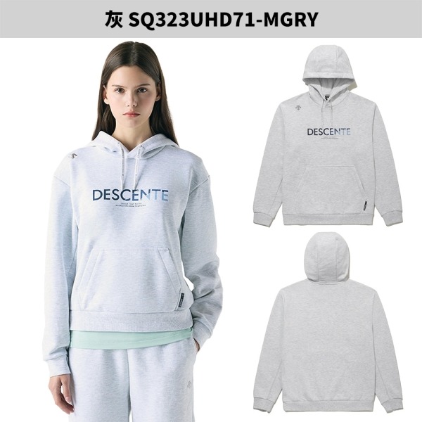 Descente 迪桑特 連帽長袖上衣 男裝 女裝 帽T【運動世界】SQ323UHD7-細節圖4