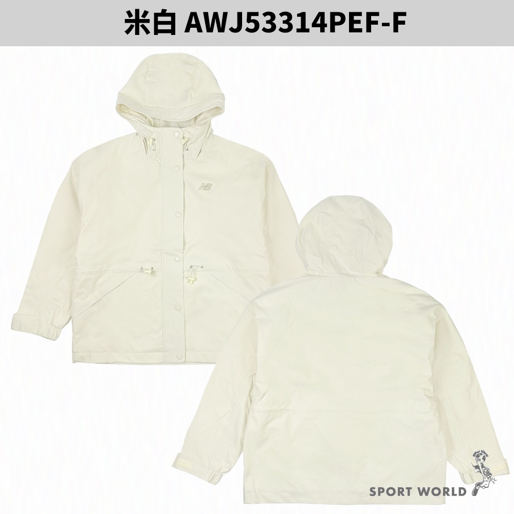 New Balance 連帽外套 女裝 IU穿搭款【運動世界】AWJ53314BLK/PEF/SHY-細節圖5