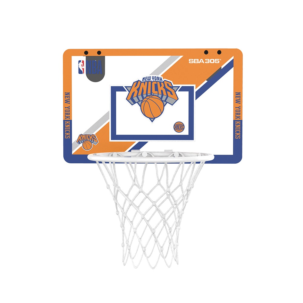 NBA 官方授權 紐約尼克隊 小籃框 附球 隊徽款 壁掛式 室內玩具 居家 SBA305【運動世界】SBA08-細節圖5