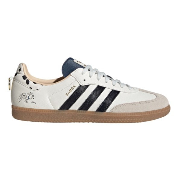 Adidas 休閒鞋 男鞋 女鞋 迪士尼 101忠狗 X SAMBA OG 米【運動世界】KJ5990-細節圖2