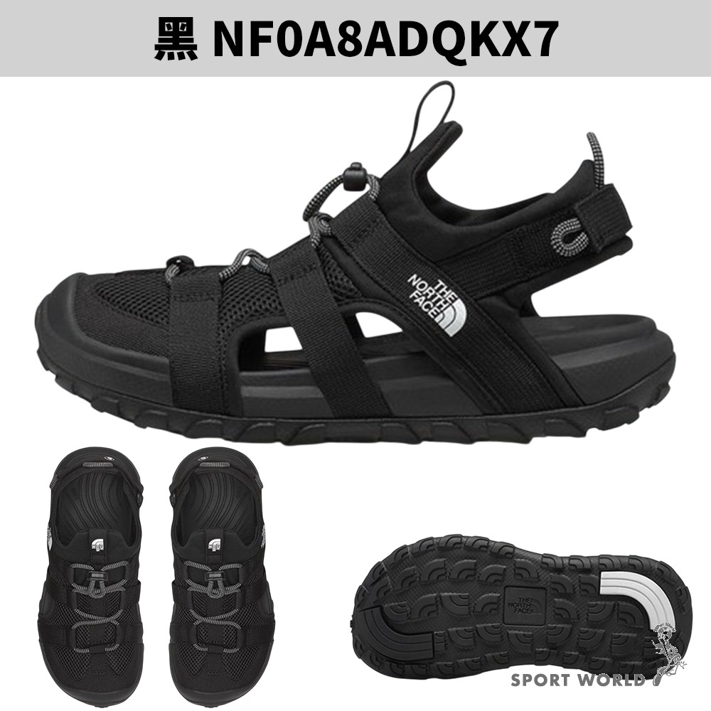 The North Face 北面 涼鞋 女鞋 抓地大底【運動世界】NF0A8ADQKX7/NF0A8ADQTOB-細節圖3