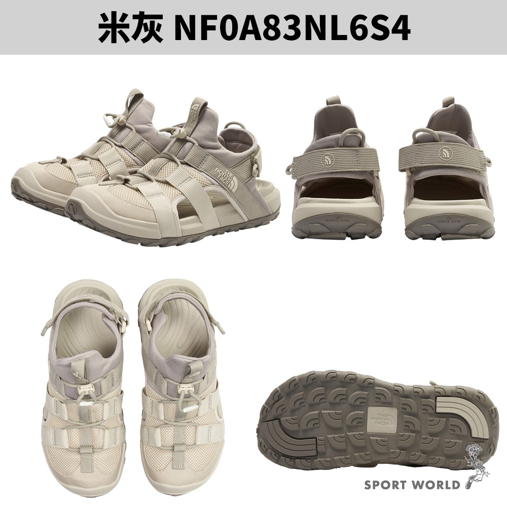 The North Face 北面 涼鞋 男鞋 抓地大底【運動世界】NF0A83NL6S4/NF0A83NLKX7-細節圖3