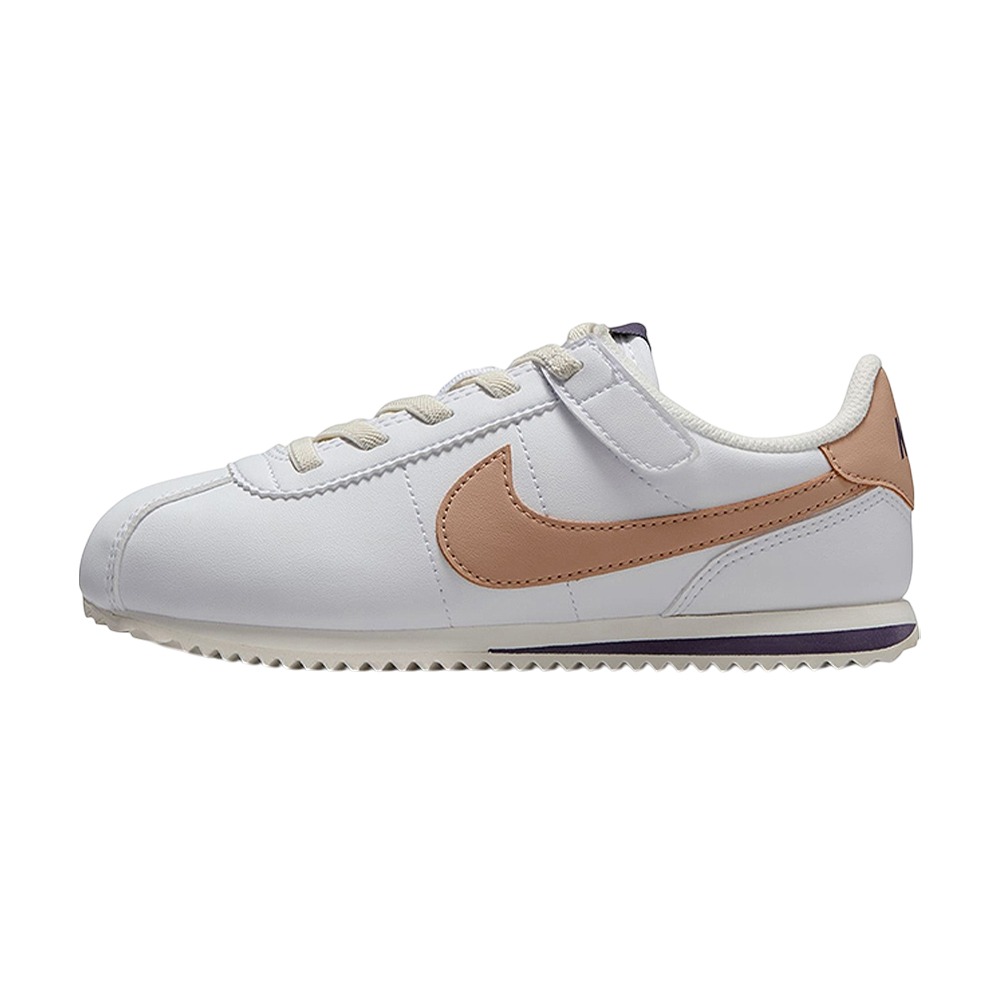 Nike 休閒鞋 童鞋 小童鞋 中童 阿甘鞋 Cortez Easyon PS 奶茶【運動世界】DM0951-109-細節圖2