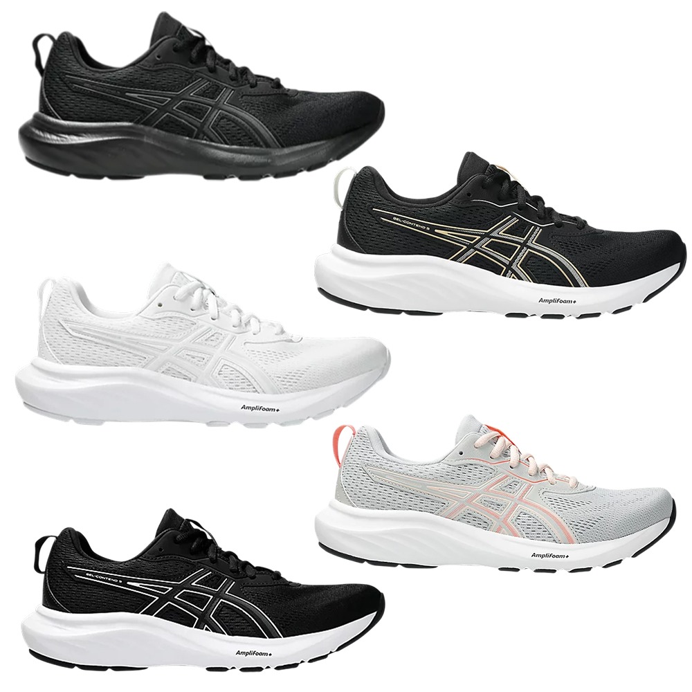 Asics 亞瑟士 慢跑鞋 女鞋 一般楦/寬楦 GEL-CONTEND 9【運動世界】-細節圖2