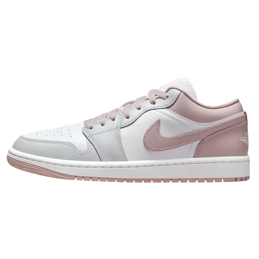 Nike 休閒鞋 女鞋 Air Jordan 1 Low 灰粉白【運動世界】DC0774-606-細節圖2