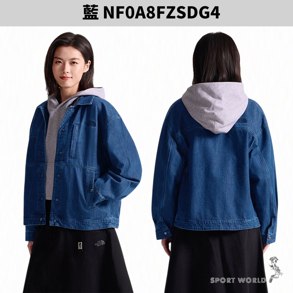 The North Face 北面 丹寧牛仔外套【運動世界】FZNDG4/FZNDG7/FZSDG4/FZSDG7-細節圖8