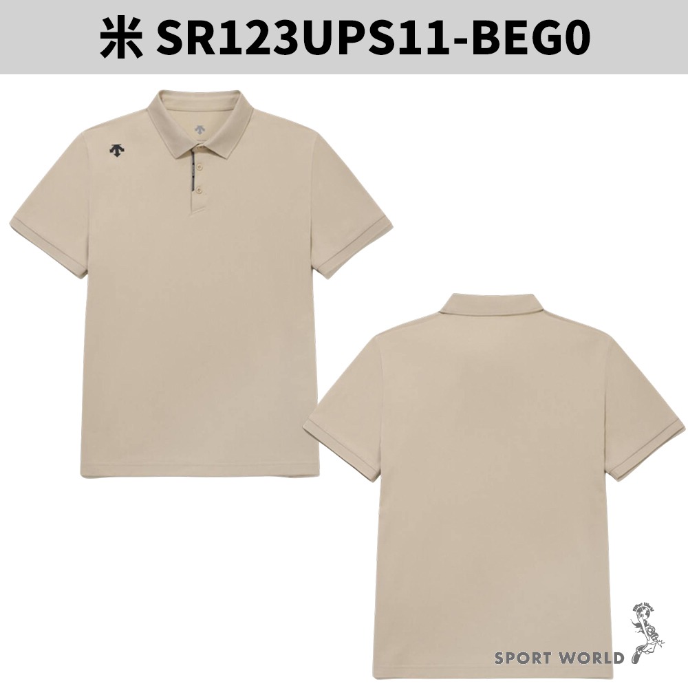 Descente 迪桑特 短袖上衣 男裝 女裝 POLO衫 【運動世界】SR123UPS11-細節圖3