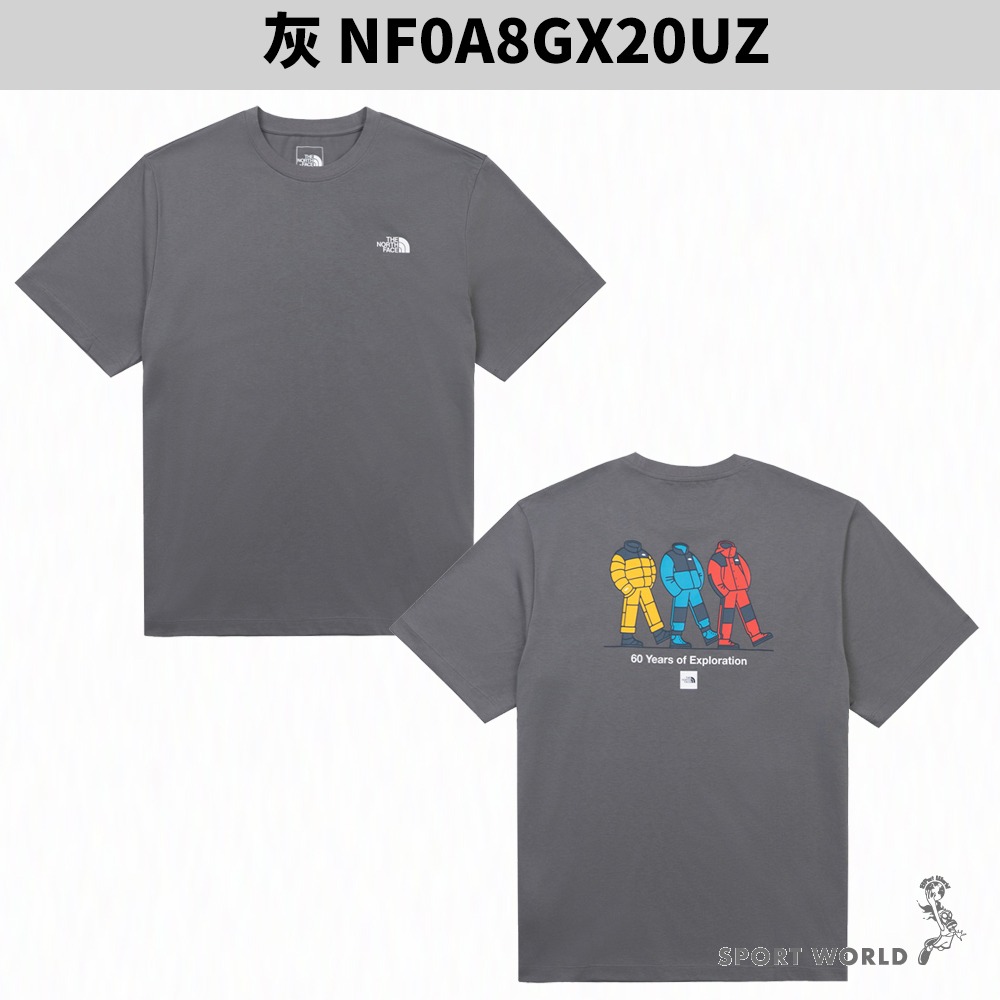 The North Face 北面 排汗短袖上衣 男裝 印花 【運動世界】GX20UZ/GX2FN4/GX2JK3-細節圖3