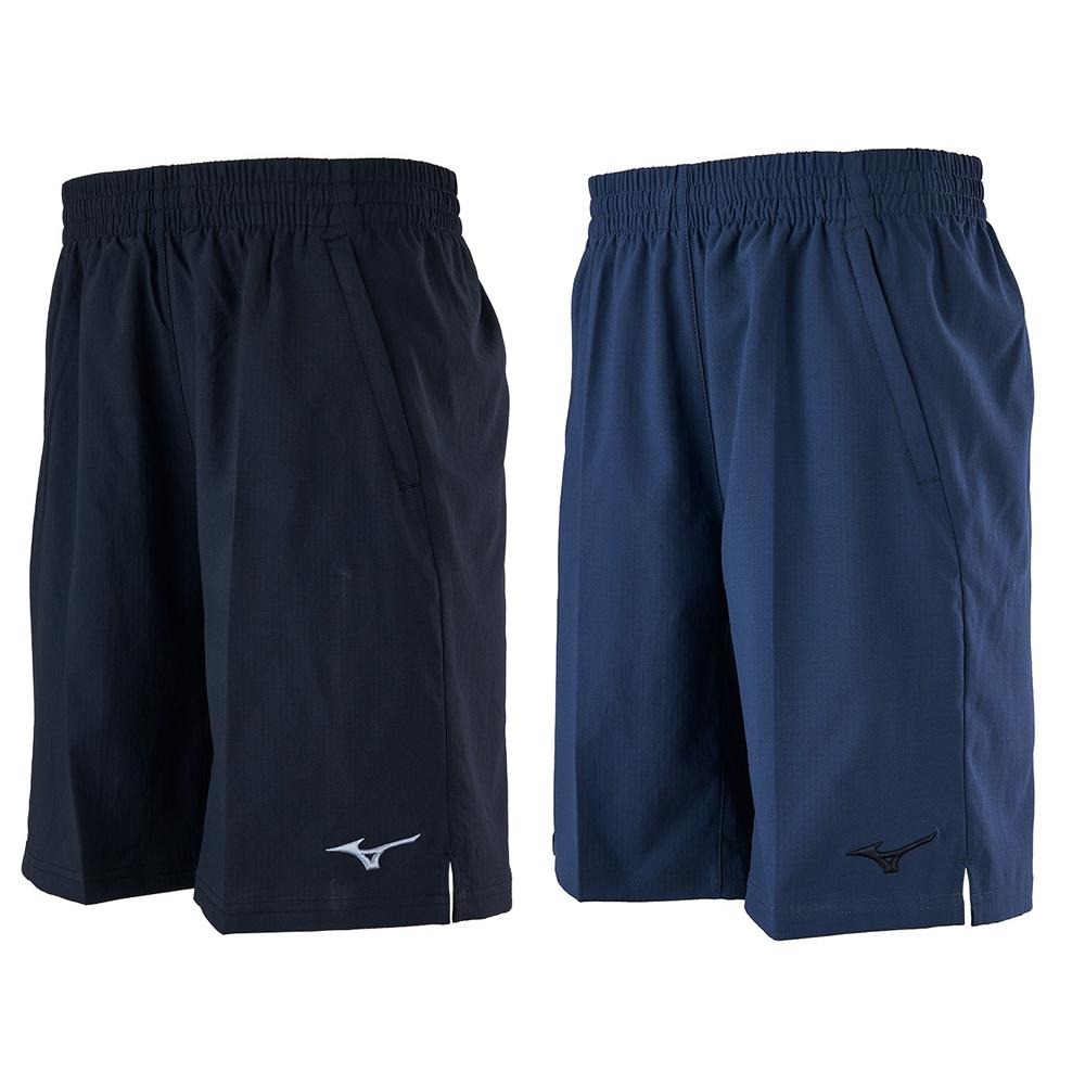 Mizuno 美津濃 短褲 男裝 拉鍊口袋 平織 黑/藍【運動世界】32TBD05509/32TBD05508-細節圖2