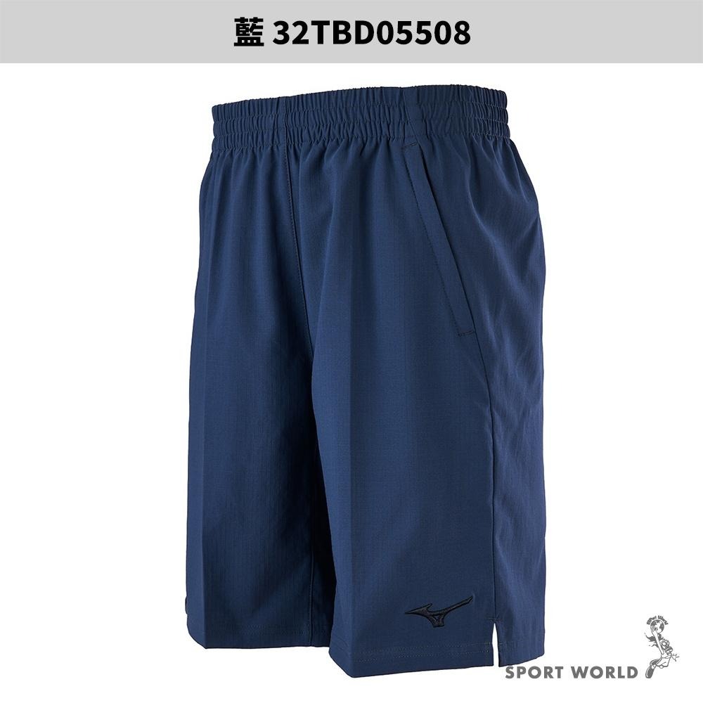 Mizuno 美津濃 短褲 男裝 拉鍊口袋 平織 黑/藍【運動世界】32TBD05509/32TBD05508-細節圖4