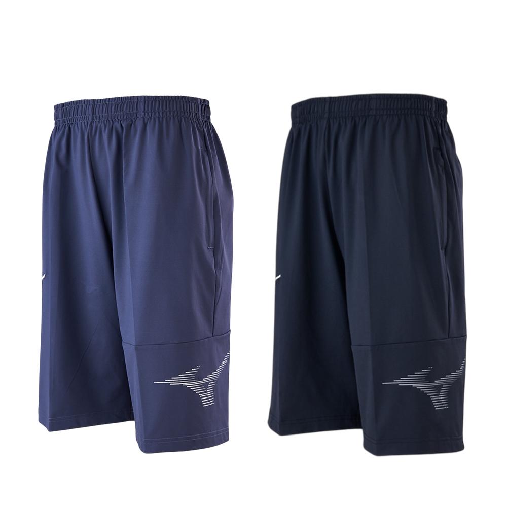 Mizuno 美津濃 針織短褲 男裝 涼感 雙邊拉鍊口袋 石墨/黑 32TBD03307/32TBD03309-細節圖2