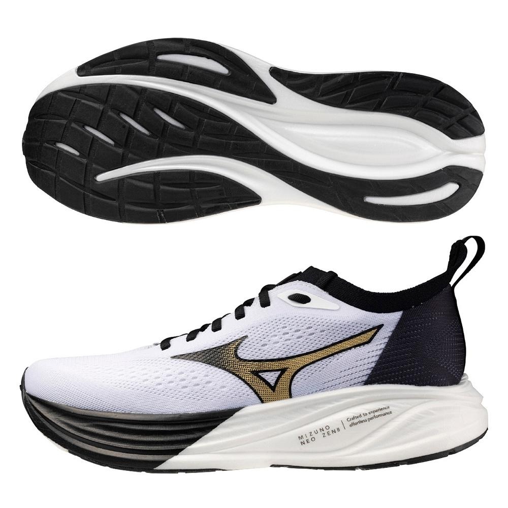 Mizuno 美津濃 慢跑鞋 男鞋 一般楦 日訓鞋 NEO ZEN 2 白【運動世界】J1GC268201-細節圖2