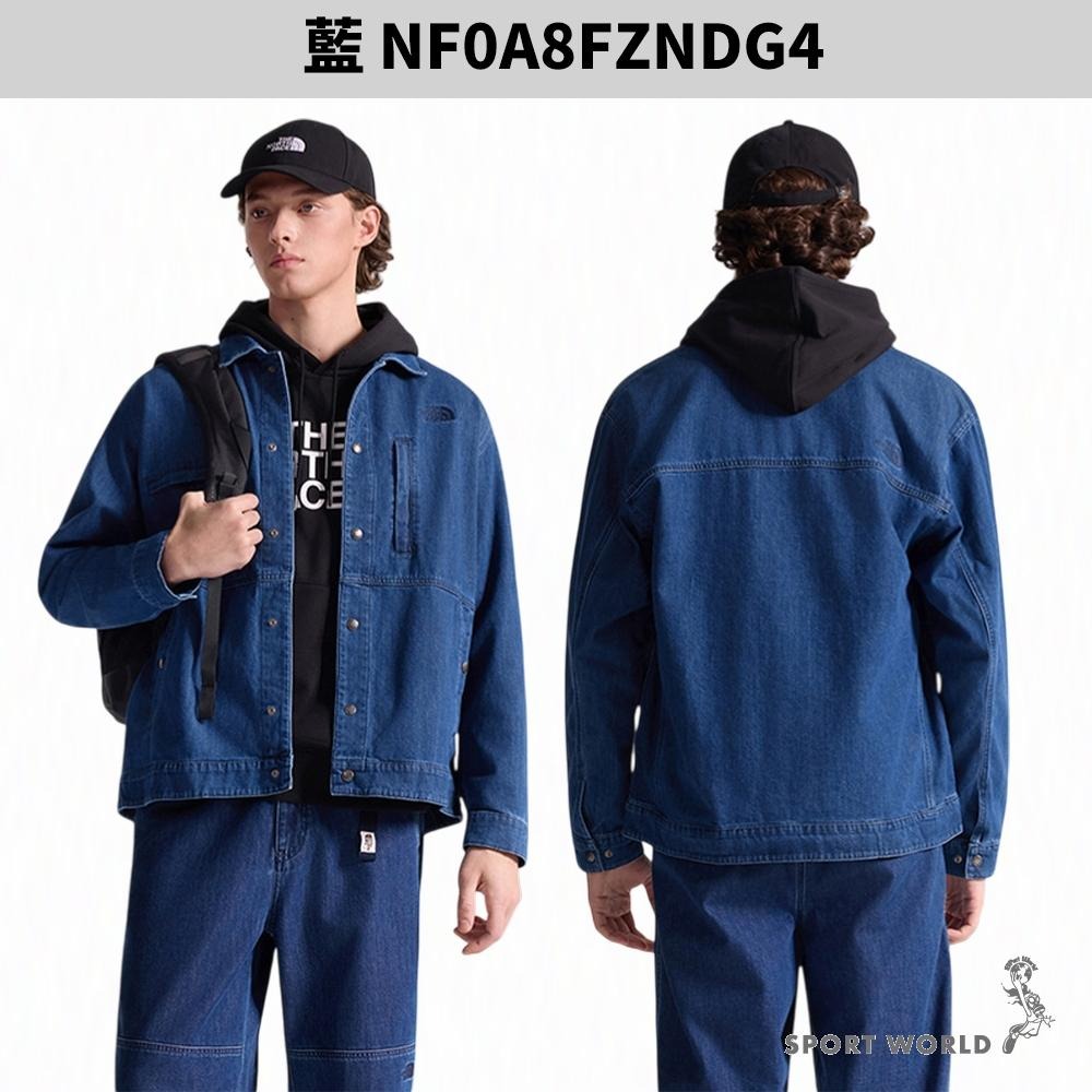 The North Face 北面 丹寧牛仔外套 男裝 透氣【運動世界】NF0A8FZNDG4/NF0A8FZNDG7-細節圖4