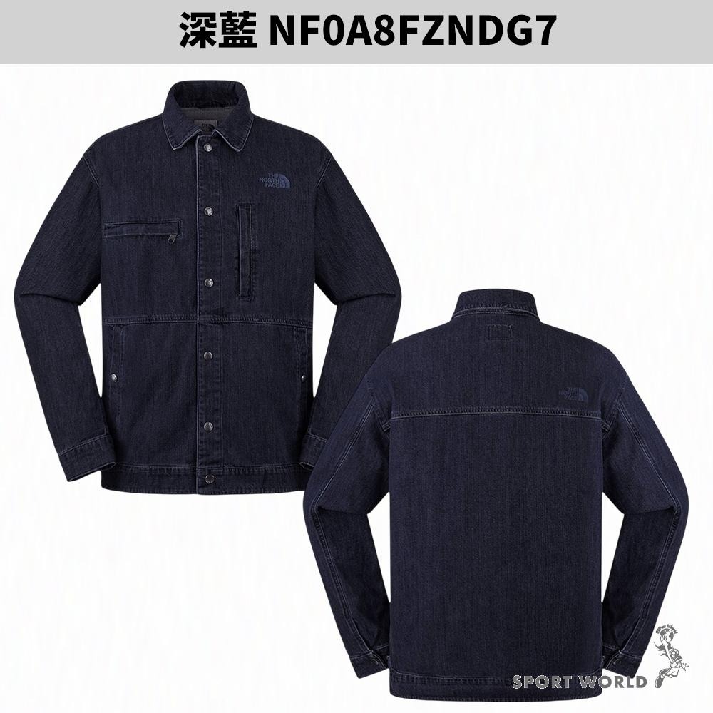 The North Face 北面 丹寧牛仔外套 男裝 透氣【運動世界】NF0A8FZNDG4/NF0A8FZNDG7-細節圖6