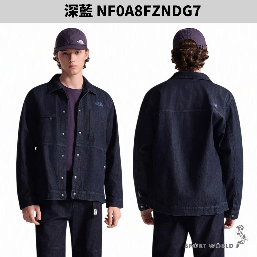 The North Face 北面 丹寧牛仔外套 男裝 透氣【運動世界】NF0A8FZNDG4/NF0A8FZNDG7-細節圖7
