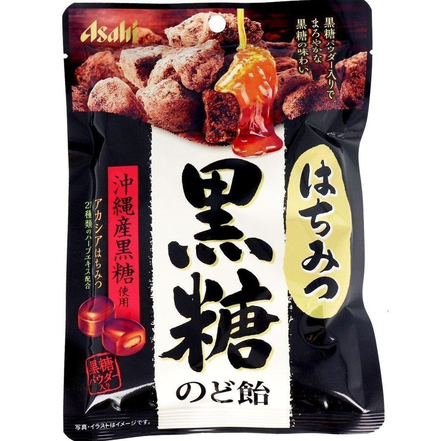 🇯🇵日本 Asahi 朝日食品 蜂蜜黑糖潤喉糖 沖繩黑糖 𝟗𝟐𝐠-細節圖2