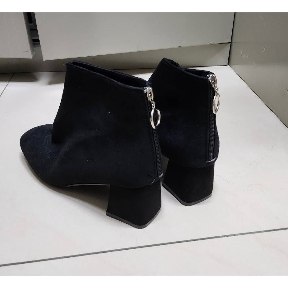 💡全新💡方頭裸靴短靴-細節圖3