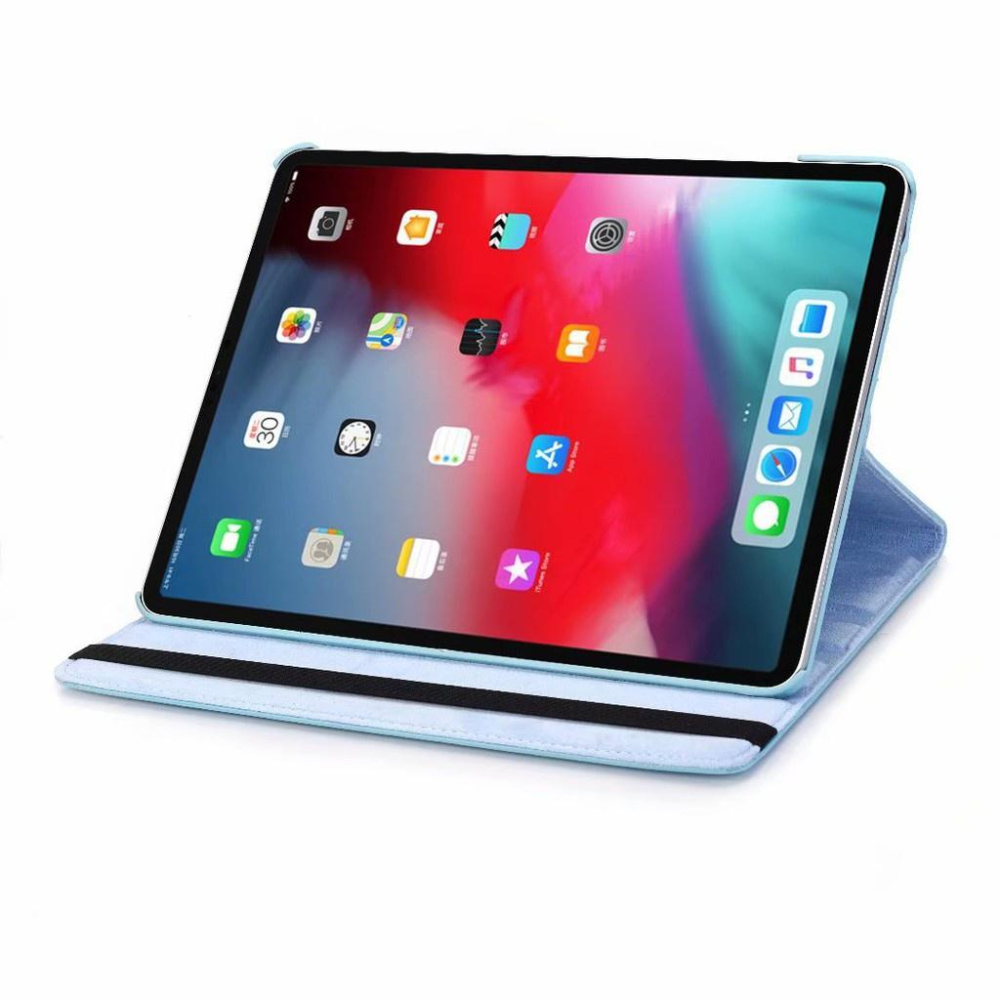 【360度旋轉】智慧休眠 蘋果 iPad Pro 12.9 吋 2018 - 2022 保護套 保護殼 皮套 支架 站立-細節圖5